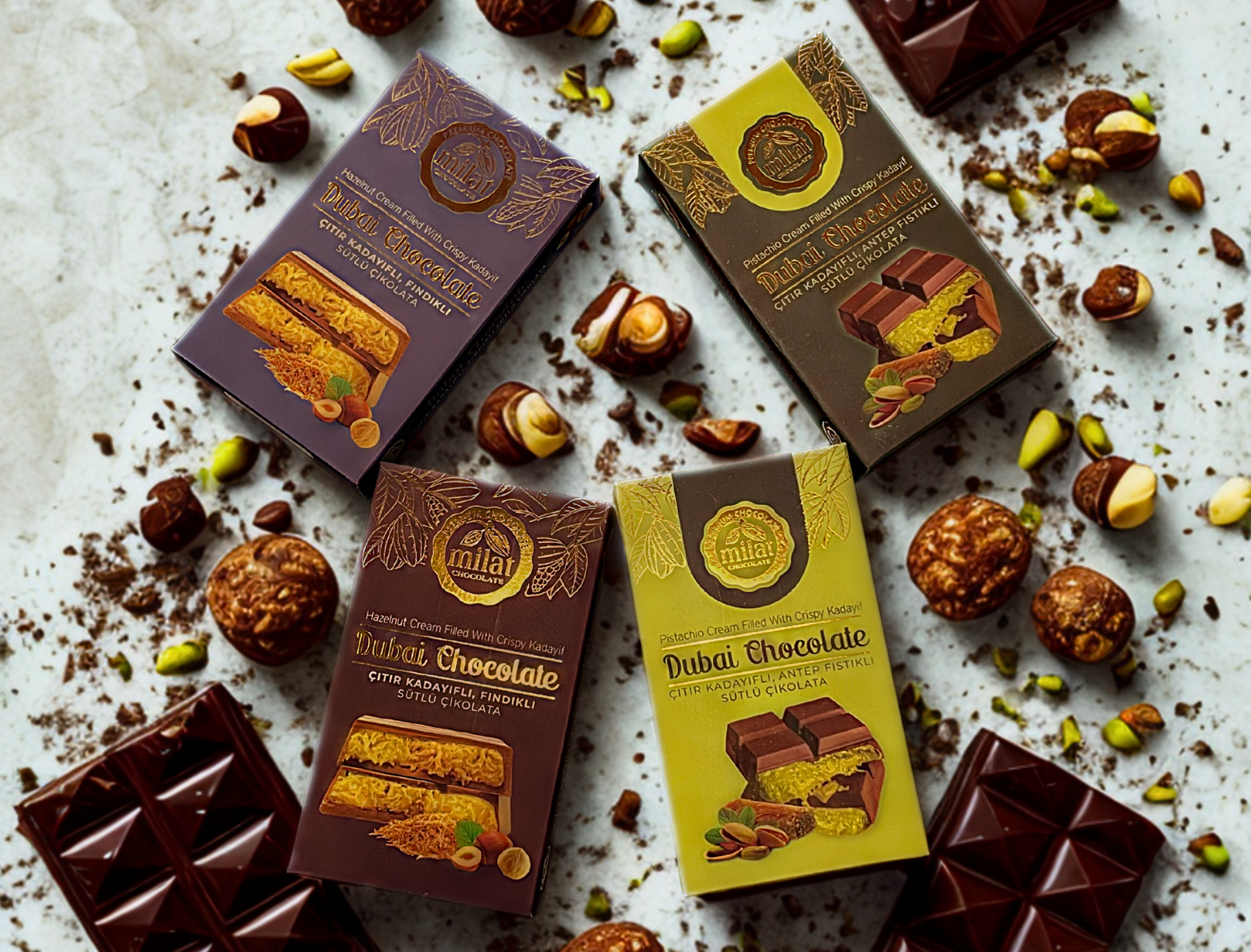 Chocolats premium Dubaï MrBeast exclusif